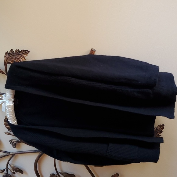 Pendleton Luxe Wool / Angora Black, Open Cardigan, PXL, Worn Twice,Like New,Chic - Picture 5 of 10
